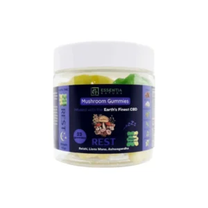 Essentia Natura Mushroom Gummies REST Reishi Lions Mane & Ashwagandha